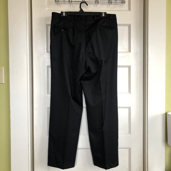 VTG 90s Ralph Lauren Green Label Wool Cashmere Suit 42R Classic Fit Black Canada - Picture 9 of 14